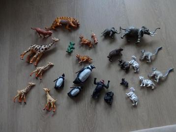 Wilde dieren assorti speelgoed 25 st. beschikbaar voor biedingen
