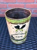 Oud CAFE blik. L.S.K. C.S.Ki., Verzamelen, Ophalen of Verzenden, Gebruikt, Overige, Overige merken