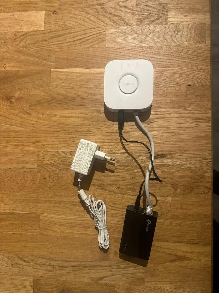 Philips Hue bridge versie 2.1 met PoE splitter, Huis en Inrichting, Lampen | Overige, Gebruikt, Ophalen of Verzenden
