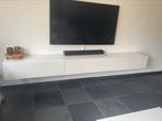 Hoogglans witte tv meubel, Huis en Inrichting, Kasten | Televisiemeubels, Ophalen, Zo goed als nieuw, 25 tot 50 cm, Minder dan 100 cm