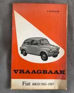 Vraagbaak Fiat 600, Auto diversen, Handleidingen en Instructieboekjes, Ophalen of Verzenden