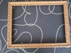 Oude goudkleurige schilderij lijst, Minder dan 50 cm, Gebruikt, Ophalen of Verzenden, Minder dan 50 cm