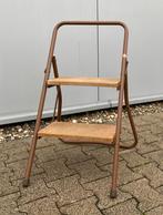 Vintage Rego Gilze Holland Keukentrap, Doe-het-zelf en Verbouw, Ladders en Trappen, Ophalen, Gebruikt, Trap, Opvouwbaar of Inschuifbaar