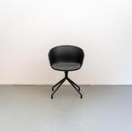 2 Hay stoel About a Chair AAC 22 Zwart met kussen, Niet ingevuld, Kunststof, Twee, Zwart