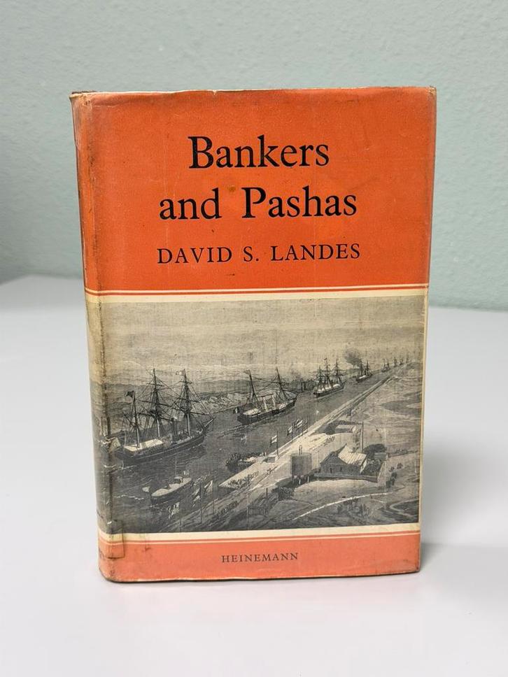 Bankers Pashas David S. Landes First Edition 1958 Heinemann, Boeken, Economie, Management en Marketing, Gelezen, Economie en Marketing