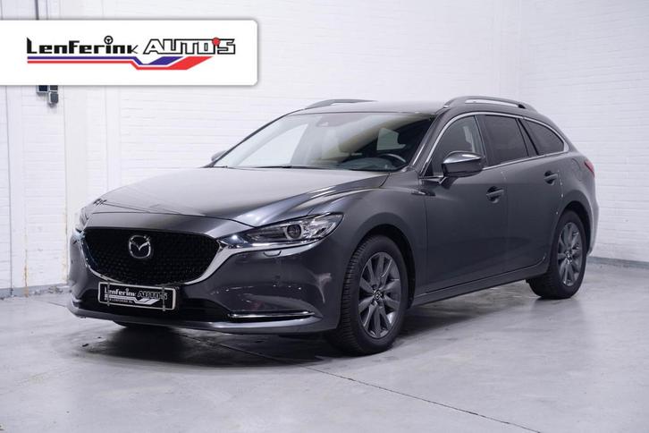 Mazda 6 Sportbreak 2.0 SkyActiv-G 165 Centre-Line HUD afneem, Auto's, Mazda, Bedrijf, Te koop, 6 sportbreak, 360° camera, ABS