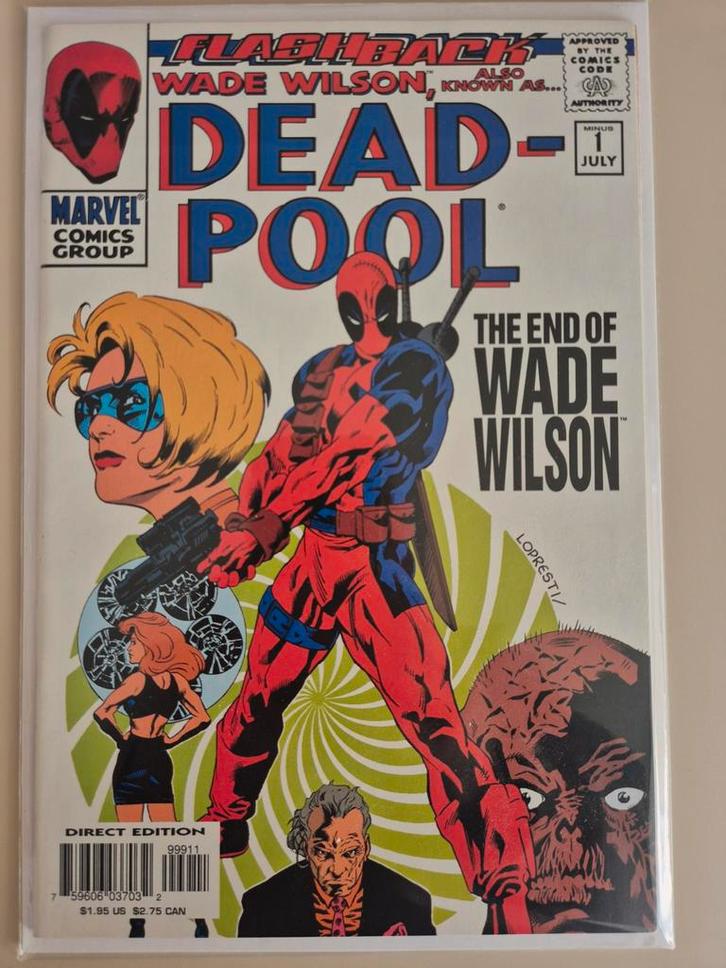 Deadpool Flashback #-1 (1997), Boeken, Strips | Comics, Zo goed als nieuw, Eén comic, Amerika, Ophalen of Verzenden
