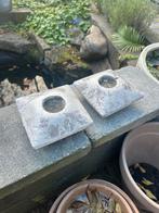 2x JLine Vaccine Houders - 14cm, Huis en Inrichting, Overige materialen, Wit, Ophalen of Verzenden, Zo goed als nieuw