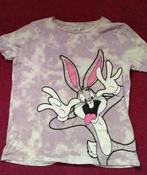 Paars Looney Tunes shirt Bugs Bunny maat 158/164, C&A, Meisje, Gebruikt, Shirt of Longsleeve