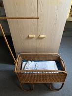 Gaaf vintage rotan wiegje, Kinderen en Baby's, Babywiegjes en Ledikanten, Ophalen, Gebruikt, Wieg