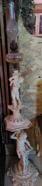 olielamp met onderstel, Antiek en Kunst, Ophalen