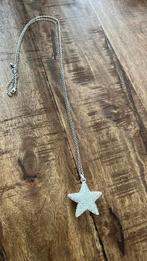 Ketting ster, Ophalen of Verzenden, Zo goed als nieuw, Zilver, Overige materialen