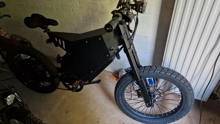 72v 12 kilowatt stealth bomber ebike nieuwstaat, Fietsen en Brommers, Elektrische fietsen, Nieuw, Overige merken, 50 km per accu of meer