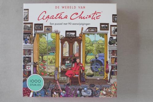 De wereld van Agatha Christie legpuzzel speurpuzzel (-1 stuk, Hobby en Vrije tijd, Denksport en Puzzels, Gebruikt, Legpuzzel, 500 t/m 1500 stukjes