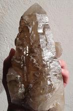 Prachtige Kathedraalkwarts rookkwarts lichtwerker 1.2 kilo, Ophalen of Verzenden, Mineraal
