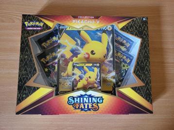 Pokémon Shining Fates Pikachu V box