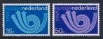 Postfris, Europa-zegels 1973 NVPH 1030/1031, Postzegels en Munten, Postzegels | Nederland, Verzenden, Na 1940, Postfris