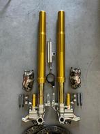 Ohlins wsbk fgr300 kompleet met klauwen, as en spatbord, Ophalen, Gebruikt