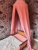 Vintage blush pink klamboe met piekstok (jollein), Ophalen, Zo goed als nieuw, Klamboe