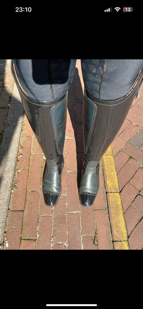 De Niro rijlaarzen 38, Dieren en Toebehoren, Paarden en Pony's | Overige Paardenspullen, Zo goed als nieuw, Dressuur, Ophalen of Verzenden