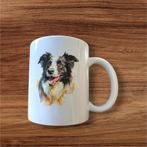 Border Collie beker 330ml, Ophalen of Verzenden, Nieuw