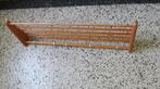 Vintage Bruynzeel Piet Zwart keukenrek pannenrek met 5 haken, Gebruikt, Minder dan 100 cm, 25 tot 50 cm, 50 tot 100 cm