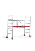 Alliminium kamer steiger Te huur, Doe-het-zelf en Verbouw, Steigers, Ophalen of Verzenden, Zo goed als nieuw, Rolsteiger of Kamersteiger