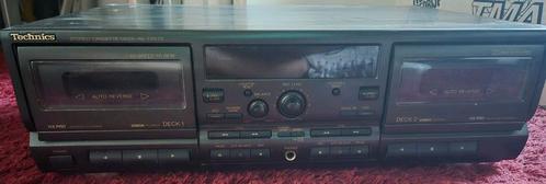 Technics RS-TR575 Stereo Cassette Deck – Dubbel Deck met Aut, Audio, Tv en Foto, Cassettedecks, Dubbel, Overige merken, Auto-reverse