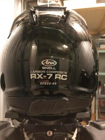 Arai RX-7 RC carbon composite motorhelm beschikbaar voor biedingen