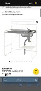 SUNNERSTA Keuken - Compact en compleet!, Ophalen, Gebruikt, Wit, Enkelwandige keuken