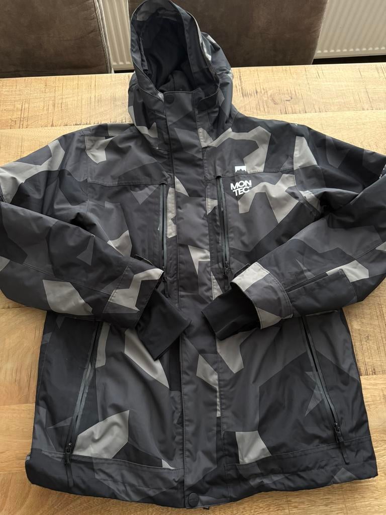 Montec skijas Heren Maat L, Camouflage, Ophalen of Verzenden, Zo goed als nieuw, Jack
