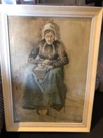 Te koop reproductie Van Gogh, Huis en Inrichting, Ophalen, Minder dan 50 cm, Gebruikt, 50 tot 75 cm