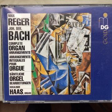 Orgel 2 cd - Bach-bewerkingen van Max Reger beschikbaar voor biedingen