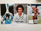 Origineel getekende foto's van Mexicaanse voetballegendes, Ophalen of Verzenden, Zo goed als nieuw, Buitenlandse clubs, Spelerskaart