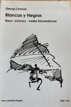 Piano blancas y negras georg corman negen zwart, Muziek en Instrumenten, Bladmuziek, Ophalen of Verzenden, Nieuw, Artiest of Componist