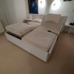 Verstelbaar dubbelbed, Ophalen, Tweepersoons, Hout, Verstelbaar