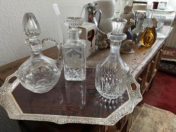 Kristallen Karaffen & Schaal beschikbaar voor biedingen