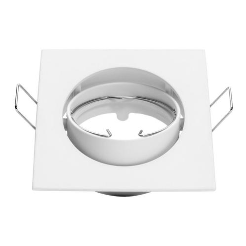 OPRUIMING! Inbouwspot kantelbaar vierkant, Huis en Inrichting, Lampen | Spots, Nieuw, Plafondspot of Wandspot, Metaal of Aluminium