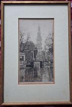 Amsterdam, Zuiderkerk. Johannes Josseaud (1880-1935). Ets., Antiek en Kunst, Ophalen