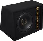 Phoenix Gold Z10AB 10" Aktieve Subwoofer met kist Bassreflex, Verzenden, Nieuw