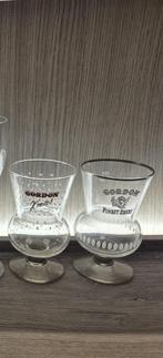 Gordon bierglazen 2x, Ophalen of Verzenden, Zo goed als nieuw, Bierglas
