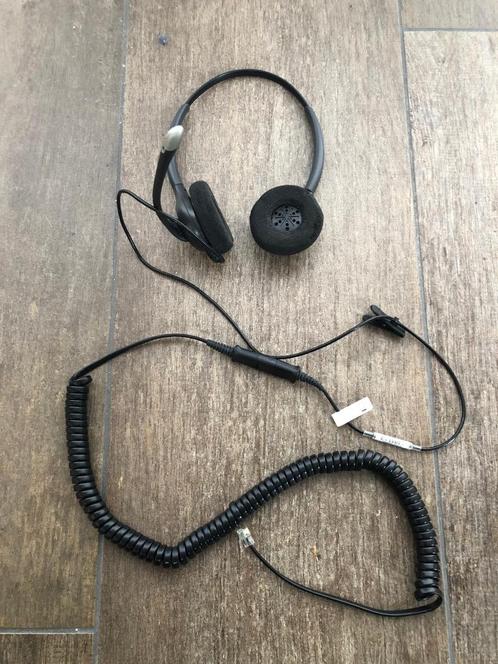 Plantronics SupraPlus HW261N Headset, Computers en Software, Headsets, Gebruikt, Over-ear, Ophalen of Verzenden