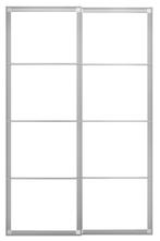 PAX frame met schuifdeurpanelen 150/236, 100 tot 150 cm, 200 cm of meer, Glas, Ophalen of Verzenden