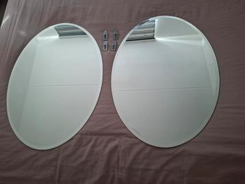 Oval spiegels 70x50 