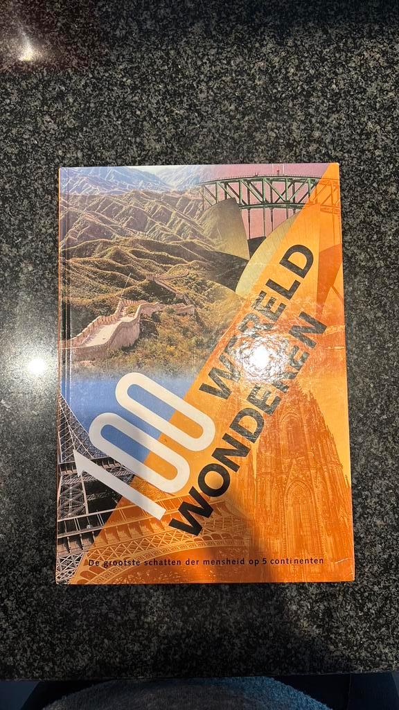 100 wereld wonderen, Boeken, Overige Boeken, Zo goed als nieuw, Ophalen of Verzenden
