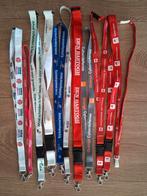 Diverse keycords - sleutelkoorden - lanyards - 1 euro p.st., Ophalen of Verzenden, Nieuw, Overige typen