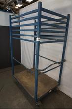 Transportwagen rolcontainer, grote plateauwagen, Doe-het-zelf en Verbouw, Transportwagens, Niet ingevuld, Gebruikt, Transportkar