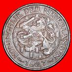 Ⰶ RAMPANT LION (1913-1941): NETHERLANDS 1 CENT 1927!, Postzegels en Munten, Verzenden, Koningin Wilhelmina, 1 cent, Losse munt