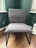 Eleonora fauteuil - antraciet, Ophalen, Gebruikt, Zwart, Metaal