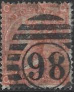 GB SG 93 - 04-07-1865 - Cat. Euro 75,00, Verzenden, Gestempeld